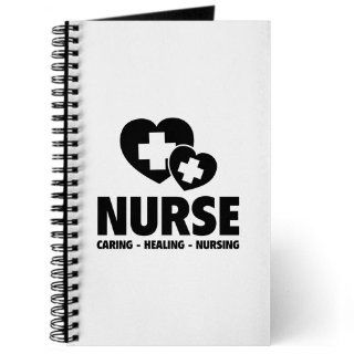  Nurse   Caring Healing Nursing Journal   Standard Task Journal  Composition Notebooks 