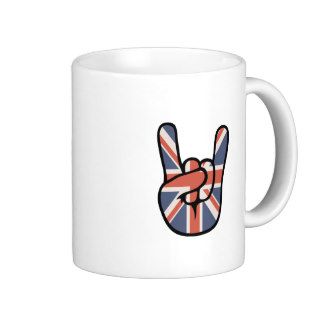 Brit Rock Hand Coffee Mug
