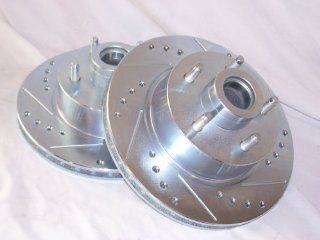 Ford Mustang II 5 Lug FRONT Brake Disc Rotors +Pads: Automotive