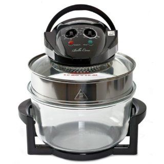 New Large 17 Litre Premium Convection Halogen Oven Cooker Black White FREE 50 extra. New In Stock: Kitchen & Dining