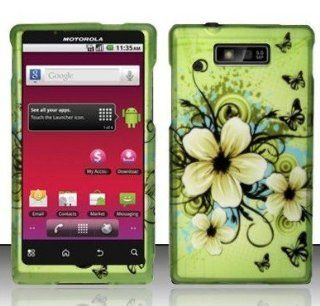 Motorola Triumph Wx435 Case   Blooming Hawaiian Flowers Hard Case: Cell Phones & Accessories