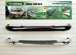 Big Country Truck Accessories 371768 4" Oval Side Bars   Classic design 90� Mild: Automotive