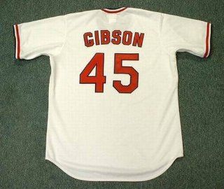 BOB GIBSON St. Louis Cardinals 1975 Majestic Cooperstown Throwback Home Baseball Jersey, LARGE : Sports Fan Baseball And Softball Jerseys : Sports & Outdoors