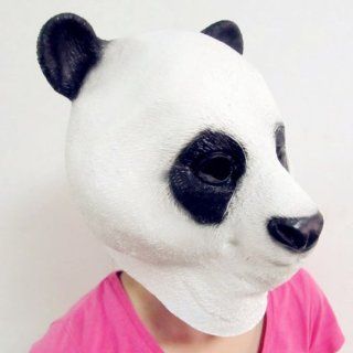 Funny Panda Head Mask For Halloween Anime Kung Fu Panda Cosplay Latex Mask Gift: Toys & Games
