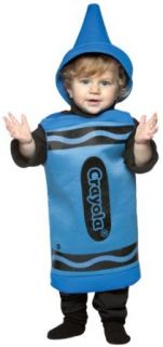 Baby Blue Crayola Crayon Costume Baby Toddler 18 24: Clothing