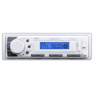 Pyle Marine In Dash Receiver with AM/FM Radio, AUX Input for iPod/MP3 Players & SD/USB Memory Readers Pyle Marine Audio