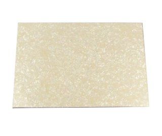 Tianya Guitar Bass Pickguard Blank Material 3 Ply Pale yellow Pearl Blank Scratch Plate 435x290mm: Musical Instruments