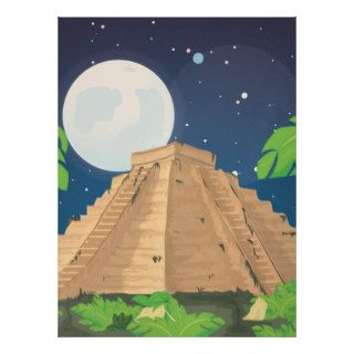 Aztec Pyramid Custom Announcements
