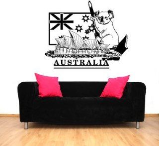 Australia Wall Decal Sticker Graphic By LKS Trading Post: Home Improvement