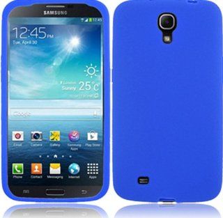 For Samsung Galaxy Mega 6.3 Silicone Jelly Skin Cover Case Blue Accessory: Cell Phones & Accessories