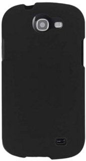 Reiko RPC10 SAMI437BK Premium Rubberized Sleek Protective Case for Samsung Galaxy Express i437   1 Pack   Retail Packaging   Black: Cell Phones & Accessories