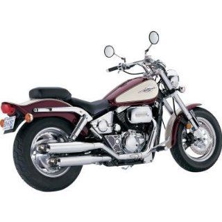 Vance & Hines Classic II Cruiser Exhaust System , Color: Chrome 19463: Automotive
