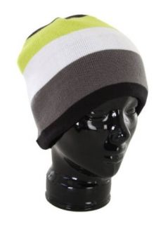 Skullcandy Speaker Audio Beanie Hat Black Grey White Green S8N12BA BG: Clothing