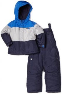 Carter's Boys 2 7 Heavyweight Snowsuit, Blue, 5/6: Outerwear: Clothing