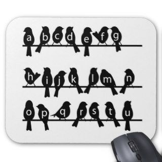 Code Key   Birds on a wire Mouse Mat