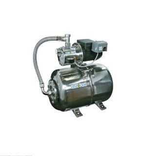 3/4Hp Stainless Steel Jet Pump With 6.5 Gal Stainless Steel Tank Package 506547SS  Sump Pumps  Patio, Lawn & Garden