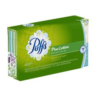 Puffs Plus Lotion Facial Tissues; 8 Cube Boxes (56 Tissues Per Box), 448 Count: Health & Personal Care