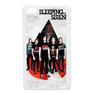 Personalized Sleeping With Sirens Music Case Ipod Touch 4th Case Plastic Hard Case for Ipod Touch 4th Generation IT4SWS01 : MP3 Players & Accessories