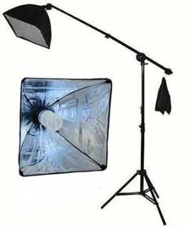 StudioFX 400W Continuous Lighting Hairlight Boom Stand Set, Weight Bag Kit / Includes 85watt = 400 Watt CFL BULB / Weight Bag / Grip ARM : Photographic Lighting Booms And Stands : Camera & Photo