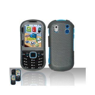 Black Carbon Fiber Hard Cover Case for Samsung Intensity II 2 SCH U460 Cell Phones & Accessories