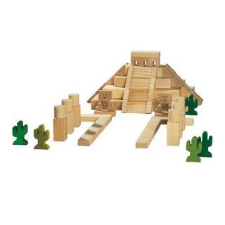 Mayan Temple Architectural Blocks: Toys & Games