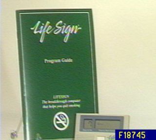 LifeSign Quit Smoking Palm Sized Computer —
