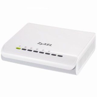 ZyXEL PLA470 200 Mbps Powerline HomePlug AV Desktop Adapter with Built In 4 Port 10/100 Fast Ethernet Switch: Electronics