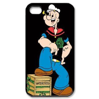 Alicefancy Cartoon Iphone 4 & 4s Cover Case Popeye For Personalized Design Iphone 4 & 4s Shell Case YQC10131: Cell Phones & Accessories
