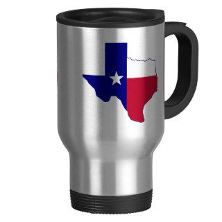 Texas Flag Map Mug