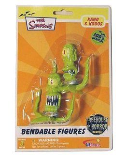 The Simpsons Kang and Krodos Bendable Figures: Toys & Games