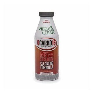 Herbal Clean QCarbo16, Strawberry Mango 16 fl oz (473 ml) Health & Personal Care