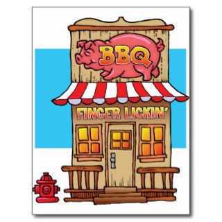 BBQ Joint Post Cards