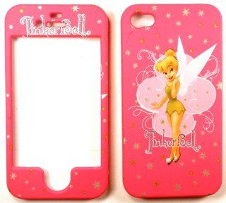 Tinkerbell Bright Pink iPhone 4 4G 4S Faceplate Case Cover Snap On: Cell Phones & Accessories