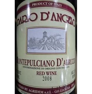 Dario D'angelo Montepulciano D'abruzzo 2010 750ML Wine