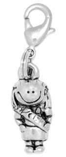 Clayvision Girl Scout Brownie Charm Zipper Pull for bracelets and decoration Jewelry