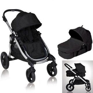 Baby Jogger 81260KIT1 2011 City Select Stroller with Bassinet   Onyx : Jogging Strollers : Baby