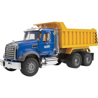 Bruder Mack Granite Dump Truck — 1:16 Scale, Model# 12815  Cars   Trucks