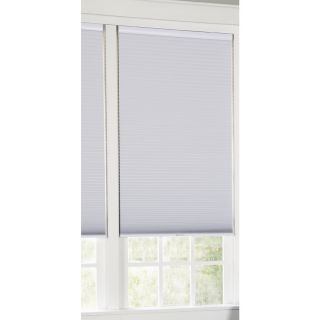 allen + roth 45 in W x 64 in L White Blackout Cellular Shade