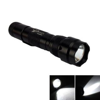 Pellor UltraFire WF 502B 280 Lumen CREE Q5 WC LED Flashlight Torch, black, Water resistant   Basic Handheld Flashlights  