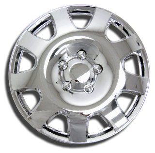 TuningPros WSC 502C16 Chrome Hubcaps Wheel Skin Cover 16 Inches Silver Set of 4: Automotive
