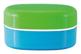 Fukui craft COO COLOR LUNCH BOX green ~ yellow ZA 504C: Kitchen & Dining