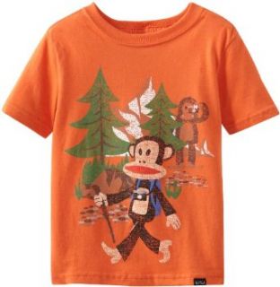 Paul Frank Boys Bigfoot Tee Orange 12M: Clothing