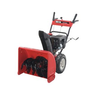 Yard Machines 277 cc 26 in 2 Stage Electric Start Gas Snow Blower with Headlight