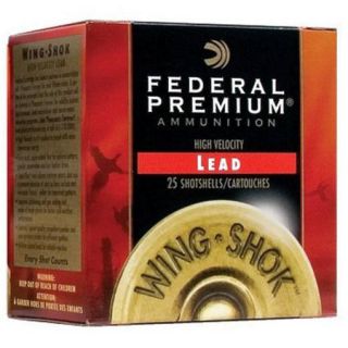 Federal Premium Wing Shok Magnum Shotshells 20 Gauge 3 1 1/4 oz. #4 443299