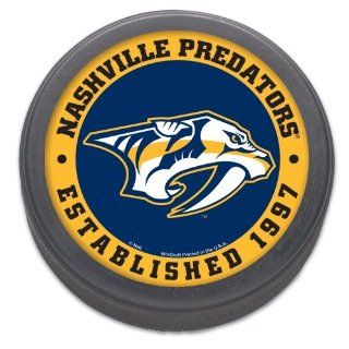 Nashville Predators Official NHL Official Size Hockey Puck  Sports Fan Hockey Pucks  Sports & Outdoors
