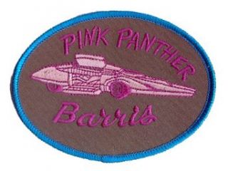 Barris Custom Car Patch   Pink Panther Cartoon Car: Clothing