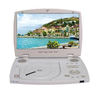 AMW M520P Portable DVD/CD/MP3 Player with 10.2 Inch Widescreen LCD (Pearl): Electronics