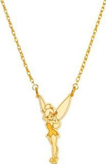 14K Gold Disney Tinker Bell Fairy Jewelry 18" Necklace: Jewelry