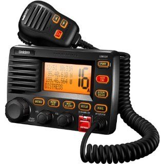 Uniden UM525 B Fixed mount Marine Radio with 3" LCD, Black: GPS & Navigation