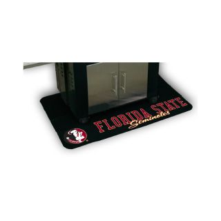Mr. Bar B Q 48 in L x 30 in W Non Woven Polypropylene Rectangle Florida State Seminoles Grill Mat